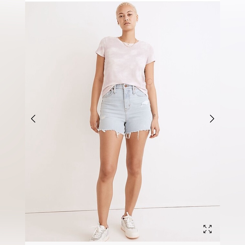 NWT Madewell The Momjean Short- Curvy 30